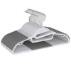 Heavy Duty Plastic Hangers 60 Pack with Non-Slip Design,0.2 Inches