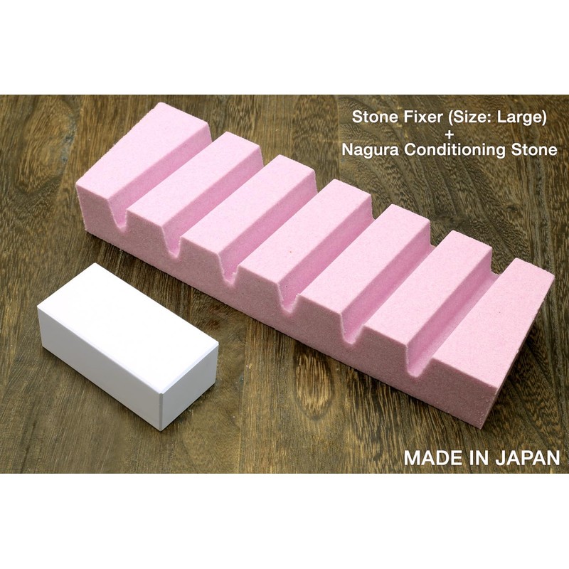 Yoshihiro Knife Sharpening Stone Fixer & Nagura Conditoning Stone Chef's