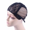 Double Lace Wig Cap with Adjustable Strap Hair Net Wig
