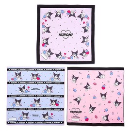Sanrio Kuromi Lunch Cloth, Set of 3 074055