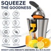 Eurolux Premium Electric Orange Juicer | Stainless Steel Citrus Squeezer