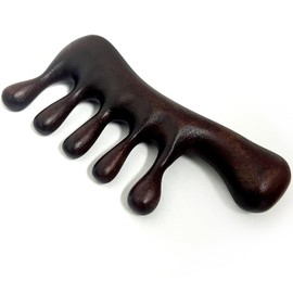 Scalp Massage Comb Hair Growth Stimulating Wooden Scalp Massager Stress Relief Loc Comb Present for Women and Men