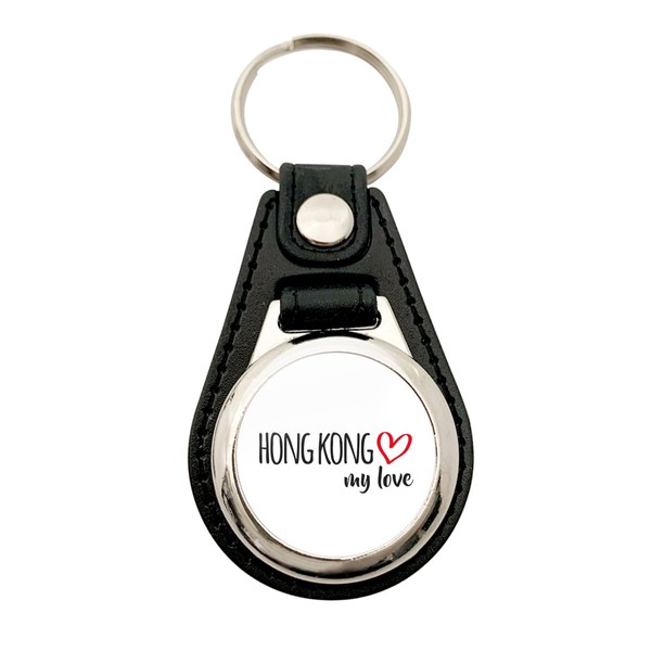 Huuraa Hong Kong My Love Keyring Size for All Fans