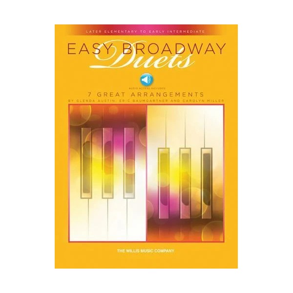 Easy Broadway Duets - 7 Great Arrangement - Piano Book