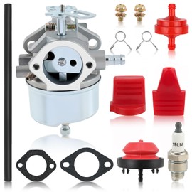 Carbhub 632334A Carburetor for Tecumseh 632334A 632334 632370A 632370 632110 632111 632536 640105 Snow Blower Carb for 7hp 8hp 9hp HM70 HM80 HMSK80 HMSK90 Snow Blower King Engine Carb
