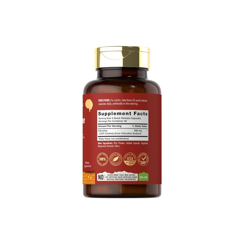 Tahoe Nutritionals Citicolina 500 Mg