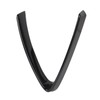 Bumper Grill Trim V Shape Frame Decoration Bright Black Replacement
