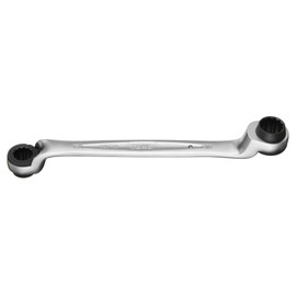 TONE RM75A-1618 Double-ended Ratchet Glasses Wrench (Deep Hole Type) Double Sided Width 0.6 x 0.7 inches (16 x 18 mm)