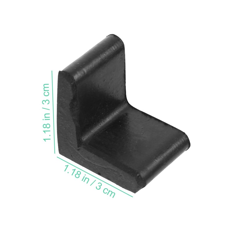 TEHAUX 2sets Shelf Support for Desk Edge Box Heavy Duty