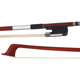 ARCRAW Cello Bow 4/4 Full Size IPE Wood Teacher Student Professional Wood Bow (German Model Round Bow)