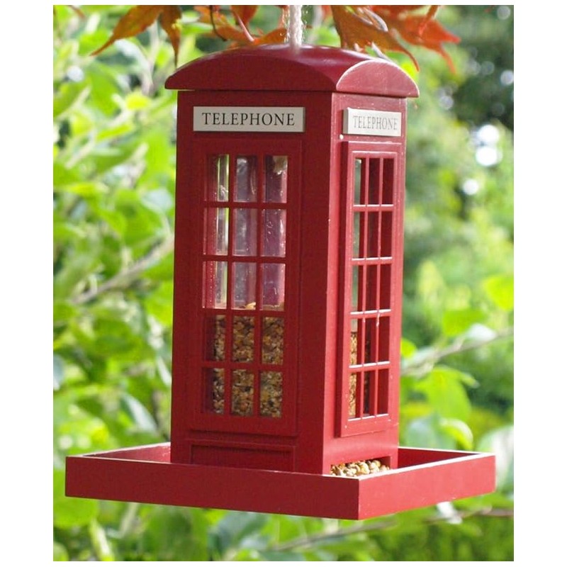 Home Bazaar Telephone Booth Feeder