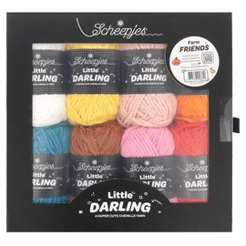 Scheepjes Little Darling Colour Pack 8 x 25 g – 1 Piece Farm Friends