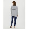 VERO MODA Female cardigan open hood, Light Grey Mel., s