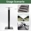 4 Pack Adjustable Floor Jacks, 12"-16" House Jack Posts, Floor