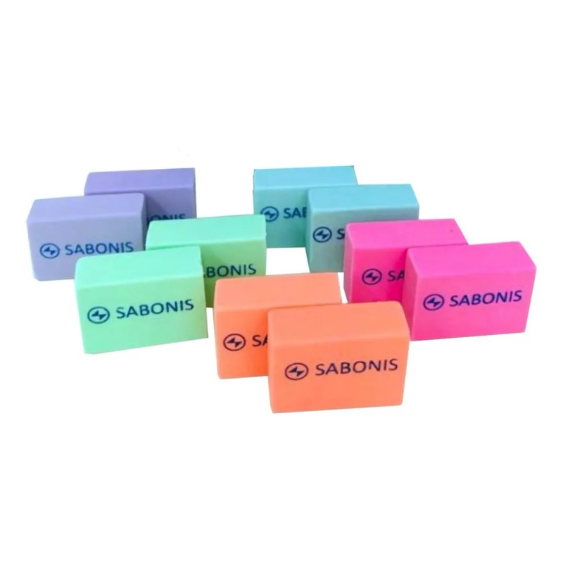 Goma Sabonis 305 Migajon Borra Lapiz 60 Pcs