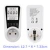 Single Phase Electricity Meter Digital Electricity Meter with LCD Display