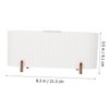 ULTECHNOVO Cotton Swabs Container with Lid Compartment Makeup Organizer Storage
