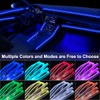 Interior Car LED Strip Lights APP Control, 5 in 1
