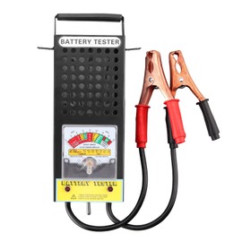CRLITSIY CRLITSIY Battery Load Tester, 6V 8V 12V Alternator Load Tester Automotive Car Battery Testerr and Voltmeter Tester with Alligator Clips for Cars,Golf,Motorcycles