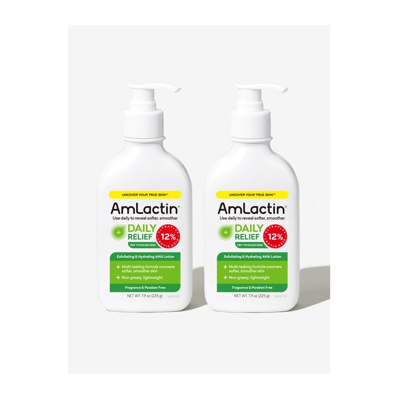[Set of 2] M-Lactin Lactic Acid 12%7% Lotion 225g (3