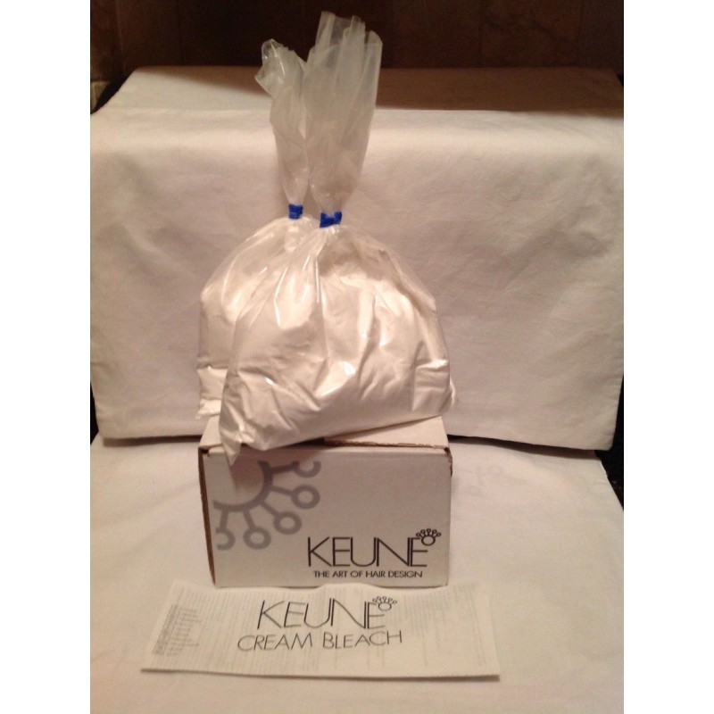 KEUNE DUST FREE CREAM BLEACH REFILL 2X 500G - 17.6