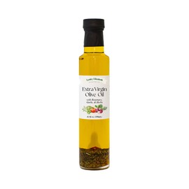 Lesley Elizabeth Extra Virgin Olive Oil with Rosemary, Garlic & Herbs, 8.5 fl oz – Small-Batch Herb-Infused EVOO for Dipping, Roasting, Marinades & Everyday Cooking – All-Natural, Plant-Based Ingredients