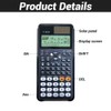CLIUNT 991EX Scientific Calculator, Engineering Scientific Calculator With 552 Functions,