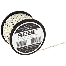 Seac Dyneema Core, Hochleistungs-Harpunenleine, hergestellt in Italien