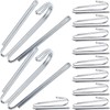 iplusmile Pack of 50 Curtain Hooks, Heavy Duty Clothes Rack,
