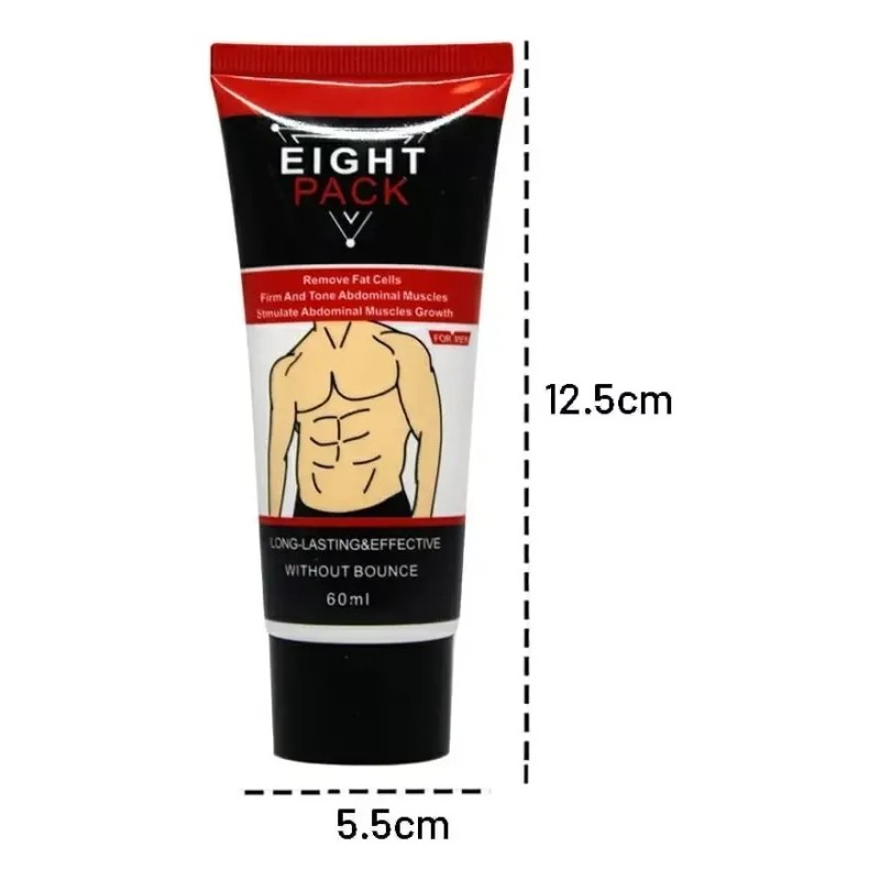 Crema Tonifica Músculo Abdomen Six Pack Gimnasio Fitness Gym Natural