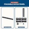 Everest Media Solutions EMS Full Patch Panel 24 Ports Foldable