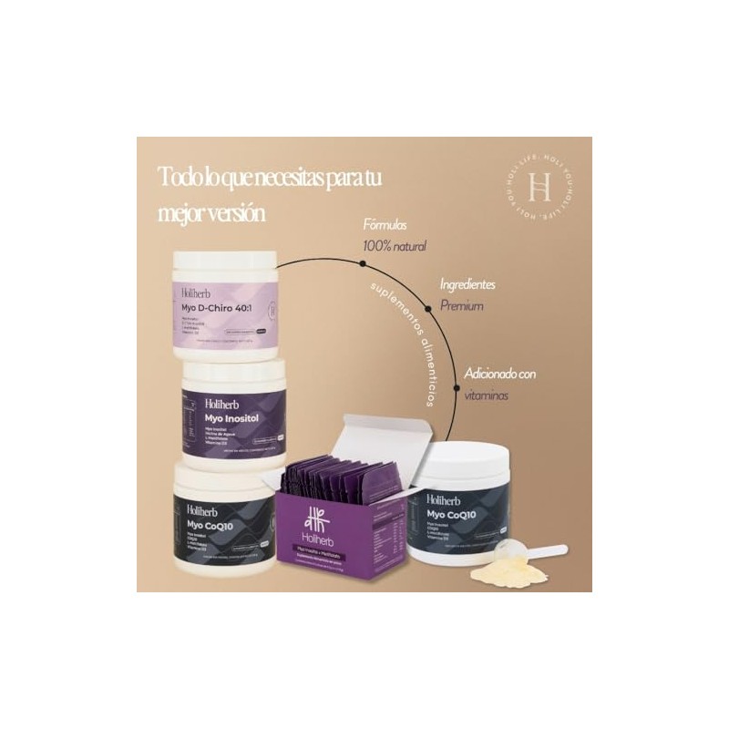 Holiherb - Myo & D-Chiro Inositol (40:1) + Metil Folato