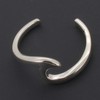 Touch Jewellery 925 Sterling Silver Wave Design Toe Ring