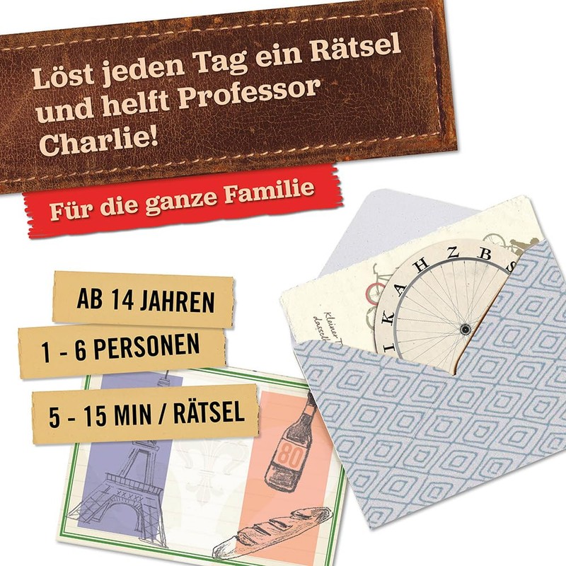 Hidden Games Advent Calendar - Professor Charlie’s Journey around the