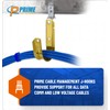 Prime Cable Management 2 Inch Heavy Duty Metal Cable &