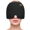 SURFOU migräne maske kopfschmerzen kühlmaske migraine relief cap mütze kalt