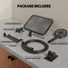 JFJIARUI 13" Shower Heads with Handheld Spray Combo, High Pressure