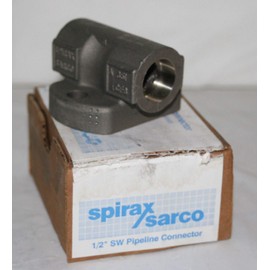 SPIRAX Sarco 66188 1/2" Socket Weld Universal Swivel Steam Trap Connector Stainless Steel