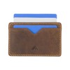 A-SLIM Minimalist Small Leather Card Holder, Compact Card Holder Wallet