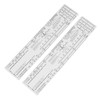 4X Essential EKG Ruler Pocketcard in English