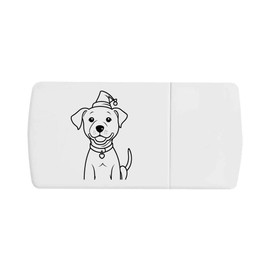 'Christmas Puppy' Pill Box with Tablet Splitter (PI00031211)