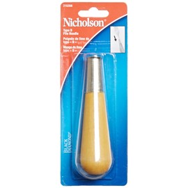 Nicholson - 21526N Type D Wooden File Handle, Size 1, 4-7/8" Length (Pack of 1)