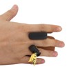 Double PU Leather Archery Finger Tab Archery Finger Guard Fingers