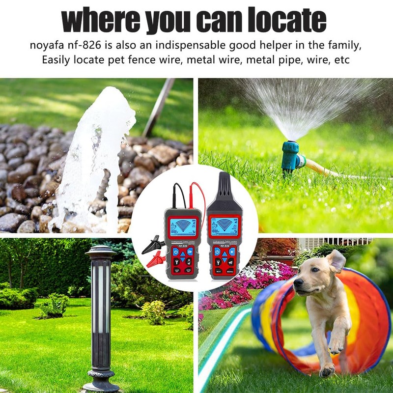 NF-826 Underground Wire Locator & Cable Tracer/Buried Wire Tracer and