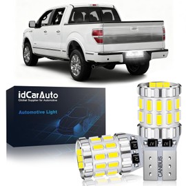 194 168 2825 T10 W5W Light Bulb,Super Bright T10 LED Bulb, 6000K Cool White License Plate Lights Interior Light Bulbs Replacement, Fit for Ford 2009-2014 F150 2011-2016 F250 F350 , 30-SMD,Pack of 2