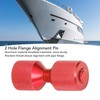 2 Pcs 2 Hole Alignment Pins Flange Alignment Pins Anodized