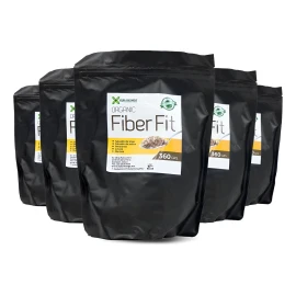 Organic Fiber Fit Kit 5 | Fibra Multigrano Natural | 360 G Sin Sabor