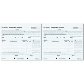 Rediform Bill of Lading, Snap-A-Way, Ruled, 3-Part, Carbonless, 8.5 x 7 Inches, 250 Individual Forms (44301) (Pack of 2)