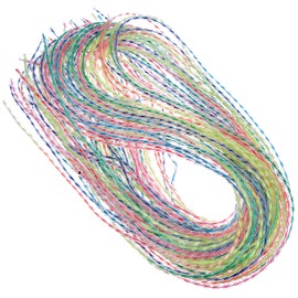 Artemio 30-Piece Multi-Coloured Twisted Threads for Scoubidous (22010001)