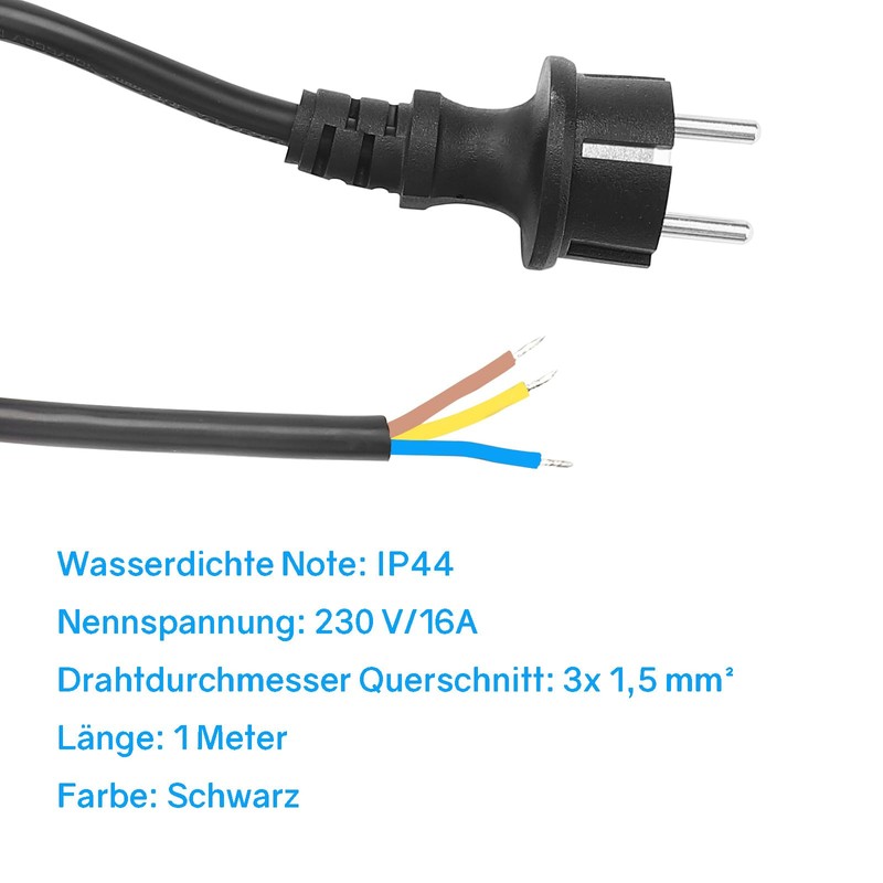 VIEVRE 1 m connection cable with plug, power cable 3